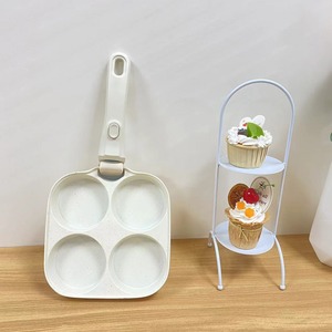 Four Hole Nonstick Frying <b>Pan</b> Square Multi Functional Portable Kitchen Cookware Maifan Stone Coating - Product Image 1