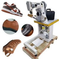 Machines automatiques de découpe latérale et de couture pour la fabrication de chaussures en cuir