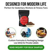 Teh perut datar pelangsing Herbal detoks teh Moringa 28-hari untuk menurunkan berat badan, bakar lemak perut, dan dukungan metabolisme