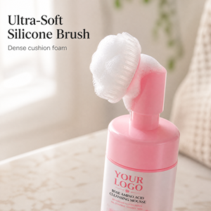 <span class=keywords><strong>Mousse</strong></span> <span class=keywords><strong>Nettoyante</strong></span> à l'Acide Aminé de Rose 150ml - Contrôle du Sébum, Nettoyage des Pores, Peau Luminuse, <span class=keywords><strong>Mousse</strong></span> Douce et Riche - Offre Spéciale - Product Image 1