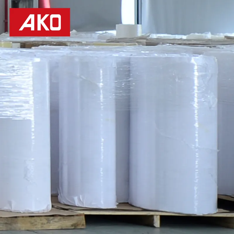Özel su geçirmez yüksek kaliteli kendinden-yapışkanlı kağıt Jumbo rulo etiket malzemesi kağıt