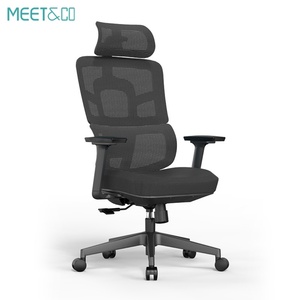 Luxury Executive Ergonomic Mesh Swivel Office Chair With 3D Armrest and Lumbar Support CEO's Furniture CE Certified - Product Image 6
