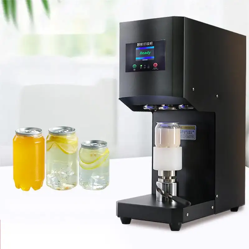 Fabrikant Leveren Hoge Kwaliteit Automatische Blikafdichting Cup Sluitmachine Voor Koffie Sap Thee Melkbier