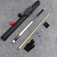 Queue de billard Predator en érable de haute qualité et durable, joint en alliage d'aluminium, conception à joint divisé 1/2, poids léger, snooker, billard