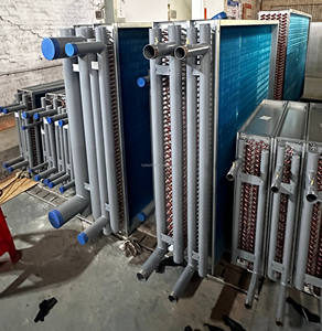 Échangeur de chaleur air-eau en <span class=keywords><strong>cuivre</strong></span> sur mesure avec ailettes en aluminium 600x600 (9,52 mm/12,7 mm/15,88 mm) - Product Image 5