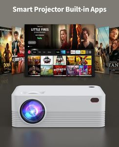 Projecteur LED 4K pour cinéma maison, projecteur numérique à ultra courte focale pour projection murale TV - Product Image 1