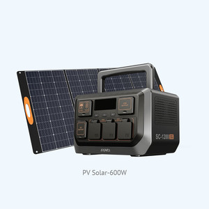 สถานีไฟสำรอง Senci 1200w 1152Wh แบตเตอรี่พร้อมพอร์ต AC ชาร์จ USB เครื่องกำเนิดไฟฟ้าแบบพกพา แผงโซลาร์เสริม รุ่น PRO 1000 แบบพกพา - Product Image 4