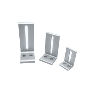 20/30/40 profilé en aluminium connexion code d'angle extrudé pièce de fixation à angle droit pièce d'angle réglable en aluminium - Product Image 1