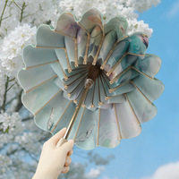 Parapluie pliant manuel pour femmes, double usage soleil et pluie, anti-UV, extra large, renforcé, poignée en bois massif, pare-soleil