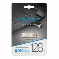 Flash Drive USB 3.1 Laris Manis 4gb 16gb 32gb 64gb 128gb 256g USB Pen Drive BAR Plus 300mb/s Memory Stick USB Metal untuk SAM SUNG