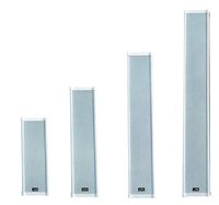 Altavoz de Columna LAS LCS-810 820 830 para Interiores/Exteriores, de Aleación de Aluminio, Impermeable, 10W, Entrada Balanceada XLR, Sin Fuente de Alimentación