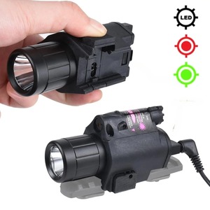 Universal Fit Outdoor Water Resistant Dual <b>Light</b> Source Rechargeable <b>Remote</b> <b>Switch</b> High Brightness Combined Flashlight - Product Image 2