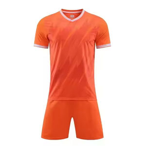 ชุดลูกฟุตบอลชุดลูกฟุตบอลแห้งเร็วชุดฟุตบอลแบบระเหิดชุดสวมใส่สบายออกแบบได้ตามต้องการ - Product Image 5