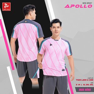Meilleures ventes de maillots de football Apollo Uniforme de maillots Emballage personnalisé Broderie personnalisée Tissu écologique Just Play Original - Product Image 2