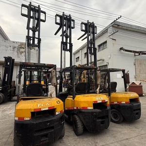 Original Japanese TCM// FD30/FD50/FD70 2.5-5 Ton Diesel <b>Used</b> Forklift with 6-Month Warranty for Sale - Product Image 3