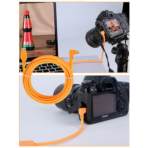 Cable Redline Tether tipo C a Micro USB 3.0 naranja para fotografía con cámara Canon Nikon - Product Image 4