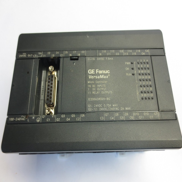 Ic200udr005-bg Versamax Controller 24vdc Industrial Automation Pac Plc New Original Industrial Automation Programmable Control