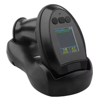 Lector de código QR Datamatrix de mano de alta calidad DYscan DS6220BD Escáner de código de barras inalámbrico BT 1D 2D con pantalla de visualización