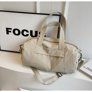Bolsa de Viaje de Gran Capacidad, Bolsa de Lona Portátil con Cierre para <span class=keywords><strong>Viajes</strong></span> Cortos - Product Image 2