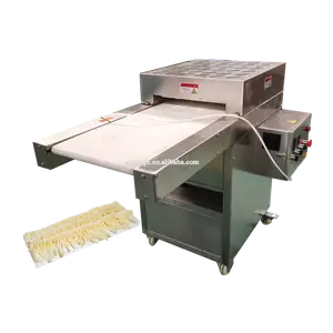 Beef And Smoked Sausage Cutting Machine Cooked Pork Head Belly Tripe Slicer Marinated Beef Mutton Chicken Dicing Machine