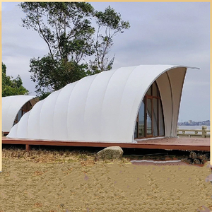 Tente de luxe personnalisée de haute qualité en forme de coquille, en PVC imperméable, pour toutes les saisons, safari, camping, hôtel, resort, vente en gros d'usine - Product Image 2