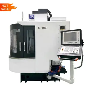 U-380 manufacturing vertical CNC 5 axis linkage ATC machine center metal 3d router lathe milling stainlessbrass roteador vmc
