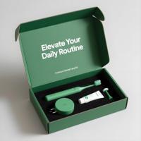 Mailer Transport et coffrets cadeaux avec plug-in en mousse personnalisé pour cosmétiques produits de soin de la peau et brosse à dents électrique