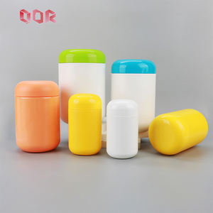 Tarro Cosmético de Grado Alimenticio en Amarillo, Naranja y Blanco de 230ML, 300ML, 550ML, 750ML, 1000ML, 1200ML, Envase para Crema con Tapas de Rosca - Product Image 6