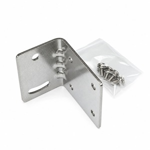 Support de montage Keyence Op-87866 pour lecteur de codes-barres Sr-1000, conception triangulaire en acier inoxydable, usage industriel - Product Image 2