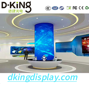 Mur vidéo LED flexible HD silencieux pour intérieur P2, panneau LED souple SMD couleur pour salle de réunion, signalisation numérique professionnelle - Product Image 3