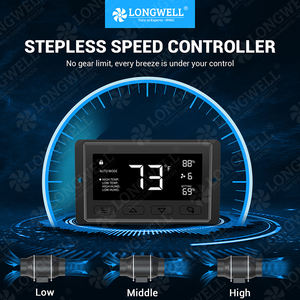 Ventilador <span class=keywords><strong>de</strong></span> Conducto EC <span class=keywords><strong>de</strong></span> CA/CC Súper Silencioso LONGWELL, Ventilador <span class=keywords><strong>de</strong></span> Extracción <span class=keywords><strong>de</strong></span> Corriente Eléctrica para Cocina y Habitación - Product Image 5