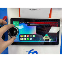 Universel Android 10.33 pouces un bouton Android Auto Radio écran tactile prise en charge WIFI T100/4G 10 CORE pour tous les modèles de voiture