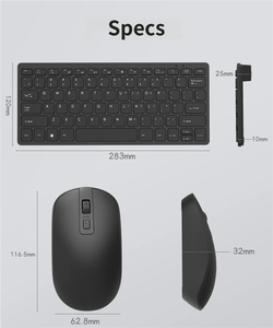 Fabricant OEM Clavier et Souris Sans Fil Clavier et Souris Sans Fil Pleine Taille pour Windows - Product Image 2