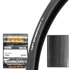 Pneus C S T originaux 20x1.35 20x1 1/8 C1288 60TPI <span class=keywords><strong>Speedway</strong></span> et chambre à air presta valve pour BMX racing - Product Image 6