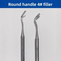 Couteau à sculpter la cire, en acier inoxydable, outil de soins bucco-dentaires