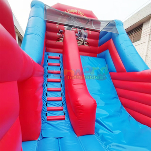 Castillos inflables comerciales para fiestas al aire libre, toboganes inflables con forma de camión de bomberos para niños. - Product Image 2