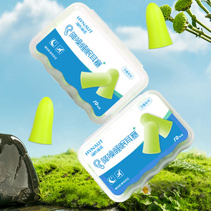 Los tapones para los oídos con cancelación de ruido de Haier son compactos, cómodos de usar y tienen un retorno lento. Adecuado para viajar. - Product Image 4
