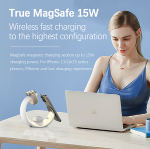 2025 xu hướng sản phẩm chỉ cần liên kết <span class=keywords><strong>4</strong></span> trong 1 sạc không dây với điện thoại từ chủ với ánh sáng ban đêm sạc không dây - Product Image 4