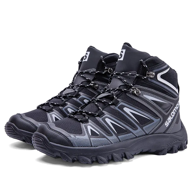 Outono Inverno Casal Caminhadas Botas Tendência Esportes sapatos de alta qualidade Microfibra Couro Montanhismo Botas