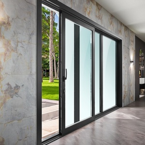 Appartement résidentiel Balcon Design moderne Balcon à double vitrage Portes coulissantes UPVC <span class=keywords><strong>Porte</strong></span> coulissante en <span class=keywords><strong>PVC</strong></span> <span class=keywords><strong>Porte</strong></span> coulissante en verre UPVC - Product Image 2
