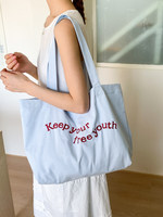Sac fourre-tout réutilisable en toile de coton laminée à motifs de dessins animés colorés, protection anti-sable pour enfants, idéal pour les camps d'été, vente en gros en lot