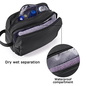 Toiletry Bag for Men Travel Toiletry Organizer Dopp Kit Water-resistant Shaving Bag for Toiletries <b>Accessories</b> Medium size - Product Image 4