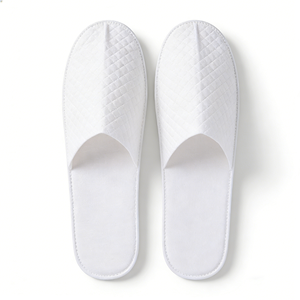 Chaussons jetables non tissés écologiques respirants antidérapants pour hôtel Airbnb motel spa invités vente en gros - Product Image 1