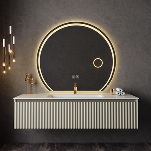 Meuble-lavabo de salle de bain à prix abordable et haute performance, fabriqué en Chine, avec lavabo intégré, et mobilier de chambre de haute qualité. - Product Image 2