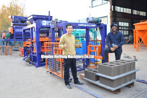 Macchina Automatica Idraulica per Blocchi QT5-15 - Attrezzatura per Mattoni in Cemento con Alimentazione e Modellatura Completamente Automatica - Product Image 2