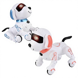 หุ่นยนต์สุนัขอัจฉริยะ AI เดินได้ พูดได้ ตั้งโปรแกรมได้ เล่านิทานภาษาอังกฤษ ของเล่นเสริมพัฒนาการเด็กเล็ก ผลิตจากพลาสติก ABS ชานตู - Product Image 1