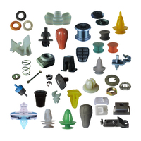 Garniture de panneau de porte de voiture automatique pompe d'aile pince en plastique nylon vis rivets clips pour pare-chocs de voiture universel garnitures d'aile retenue