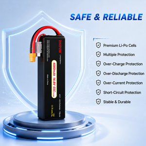 Batterie de drone agricole CE certifiée FPV à décharge rapide 4000 mAh 14,8 V 4S 6S 12S 14S 45C Lipo - Product Image 3