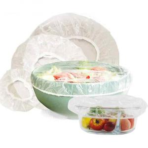 Monouso trasparente piatto ciotola coperchio trasparente Pe plastica cibo ciotola fresca <span class=keywords><strong>copertura</strong></span> con elastico <span class=keywords><strong>per</strong></span> il cibo - Product Image 3