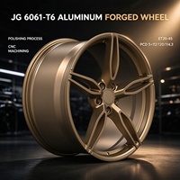 JG Geschmiedete 5x127 Räder 18 20 22 Zoll Monoblock 6061-T6 Leichtmetallfelgen CNC Mehrspeichen Maßanfertigung für Jeep Grand Cherokee Dodge Durango